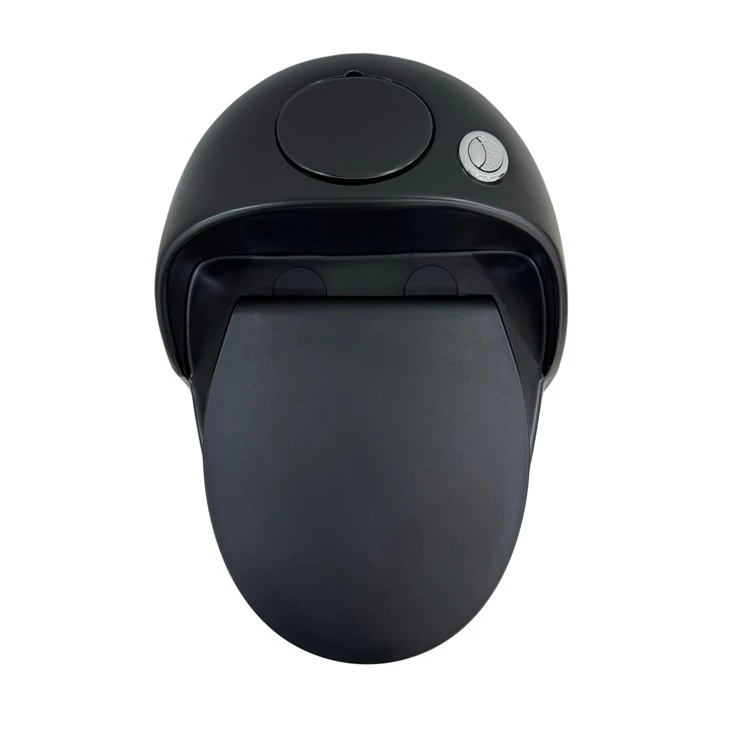 Black Gold Plated Ceramic Bathroom Toilet